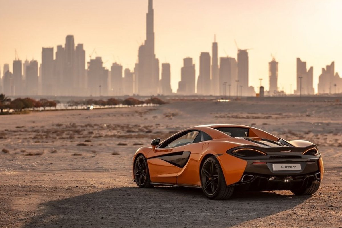 Best McLaren 570S Spyder Daily Rental in Dubai