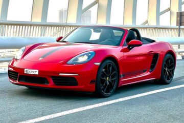 Best Porsche Boxster718 Style Edition Daily Rental in Dubai