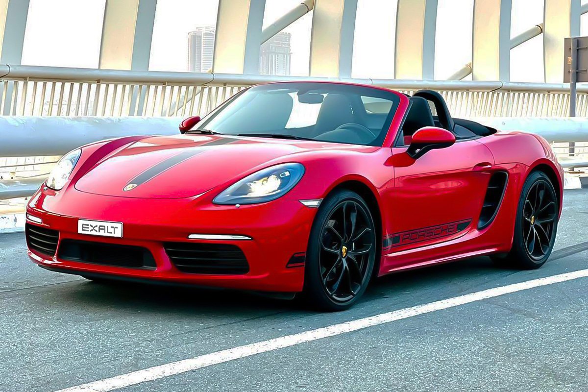 Best Porsche Boxster718 Style Edition Daily Rental in Dubai