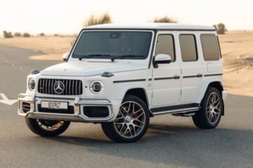 Best Mercedes G63 – White Daily Rental in Dubai