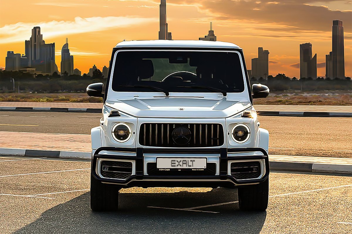 Best Mercedes G63 – White Daily Rental in Dubai