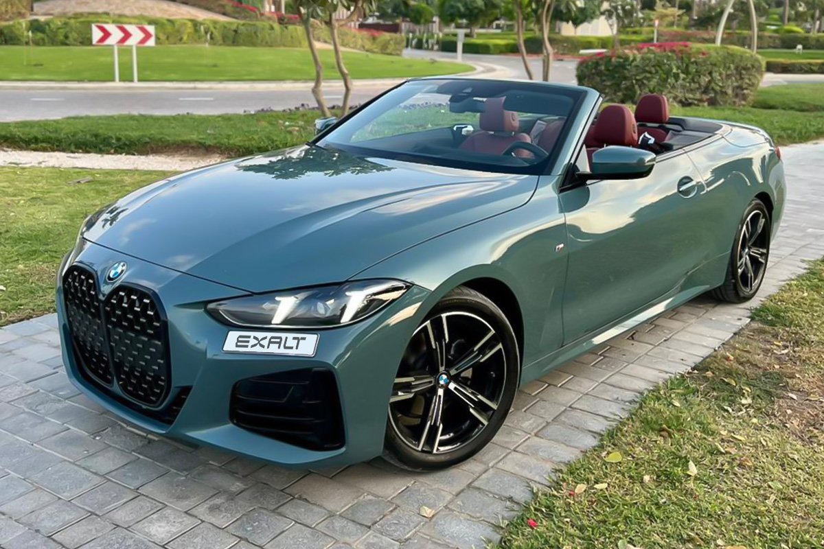 Best BMW 420i Convertible Daily Rental in Dubai