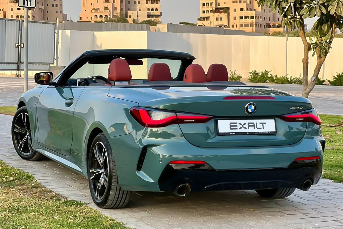 Best BMW 420i Convertible Daily Rental in Dubai